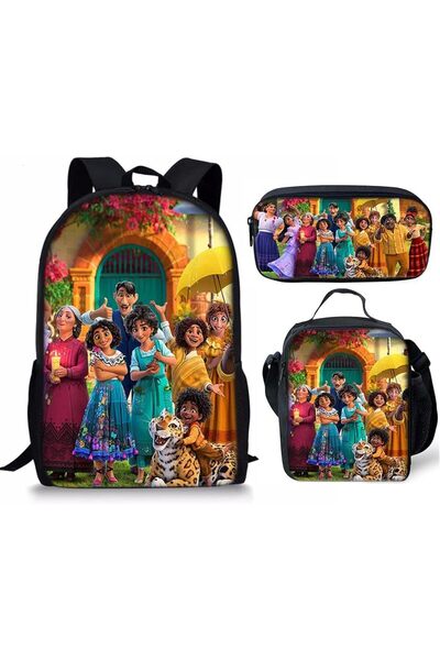 Alcoach حقيبة ظهر إلسا المجمدة للبنات، حقيبة مدرسية، حافظة أقلام، حقيبة ظهر م...