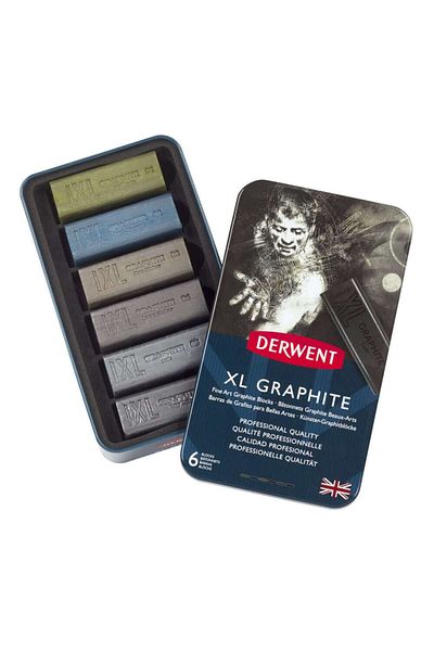 Derwent XL Graphite Rod Set of 6 2302010
