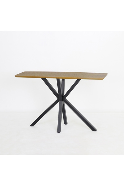 DEC13 Stylish wooden console with a modern design