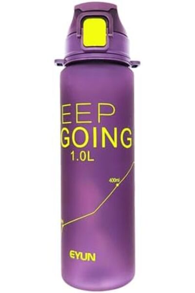 Twisoo Sports Water Bottle - Leak Proof and Hygienic Tritan Water Bottle, BPA Free with Food Grade P