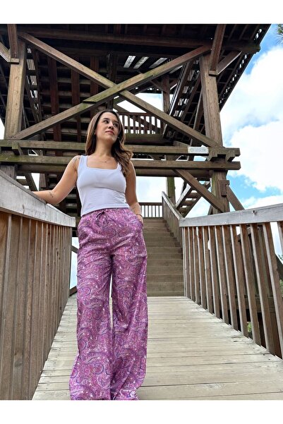 eBaa fashıon ETNİK DESEN PANTOLON