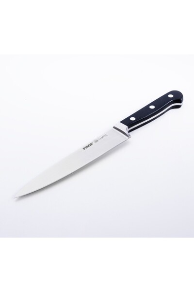 PİRGE Classic Meat Slicer Knife 49003 18cm Black