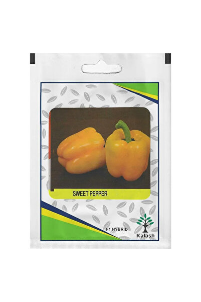 Kalash Sweet Pepper F1 Hybrid Premium Quality Seeds (Made in India)