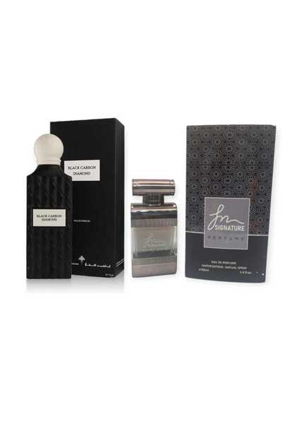 IBRAQ باقة بلاك كاربون دايموند مع عطر سجنتشر الباقه 250 مل