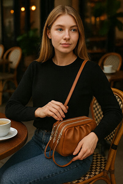 Handley Ženska Sa ukrštenim bretelama Multi-Eye Detalj sa rajsferšlusom Torba...