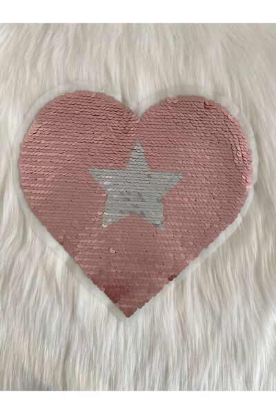 BİGÜMEX Color Changing Sequined Coat, Patch, Applique That Sticks with Iron