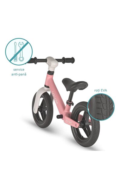 Coccolle Bicicleta fara pedale First Way, Blush Pink