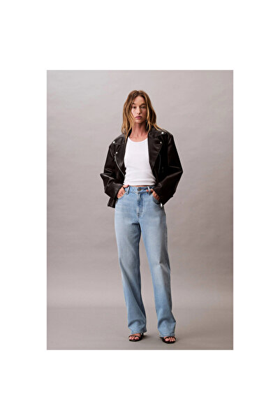 Calvin Klein Ck Lv047c797g Hıgh Rıse Straıght Lt Cape Kadın Pantolon