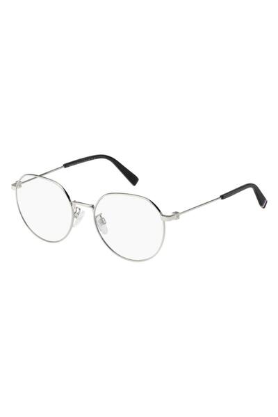 Tommy Hilfiger Women's Tommy Hilfiger TH2064/G 010 Eyeglass Frames, Metal, Silver, 54 mm