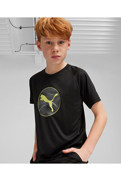 Puma Active Sports Graphic Tee - Black
