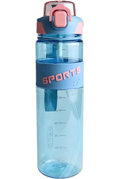 Twisoo Sports Water Bottle - 1000ml Leak Proof Gym Bottle, BPA Free, Food Grade Plastic and Silicone