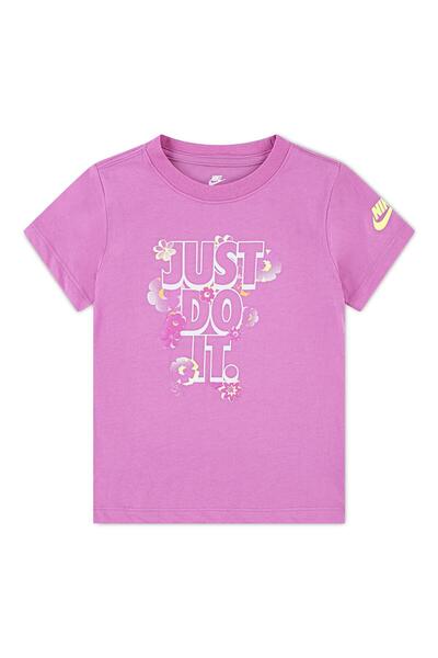 Nike NKG Flow-Ral Ringlet Graphic Tee for Kids - Pink