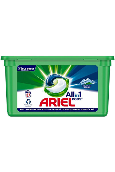 OEM Detergent capsule Ariel All in One PODS Mountain Spring, 37 spalari