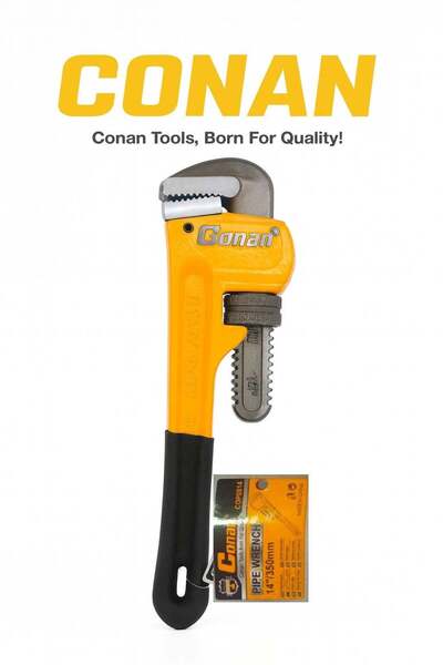 CONAN Heavy Duty Pipe Wrench 14 Inches / 350mm from