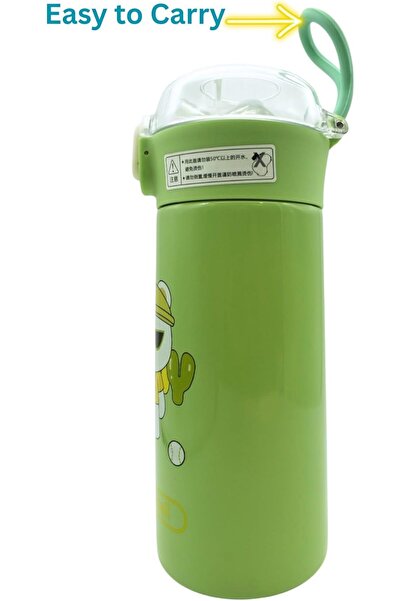 Mobcos stainless steel Kids Bottle Leakproof Fun & Sporty for School and Home