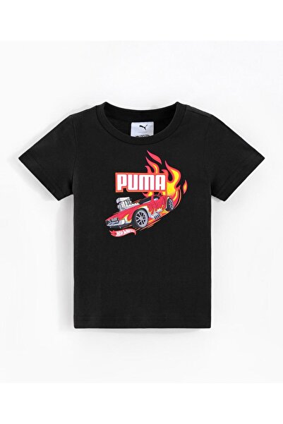 Puma Hot Wheels Graphic T-Shirt - Black
