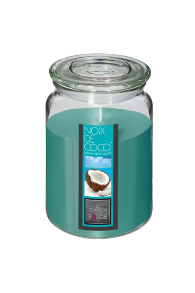 Atmosphera شمعة معطرة بجوز الهند في وعاء زجاجي مع غطاء 510 جرام