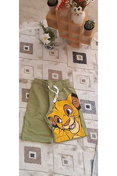SARE TEKSTİL Children's Lion Printed Bottom Set