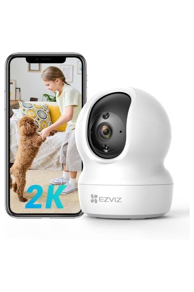 EZVIZ كاميرا مراقبة داخلية 2K لمراقبة الأطفال (CP1)