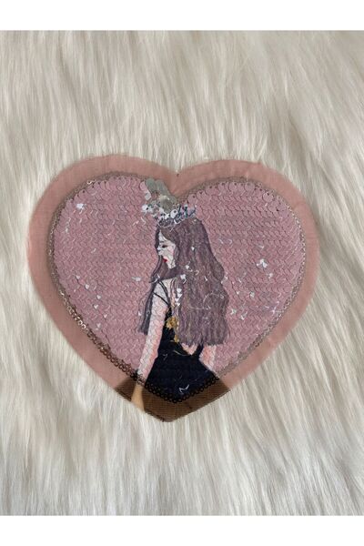 BİGÜMEX Color Changing Sequined Coat, Patch, Applique That Sticks with Iron