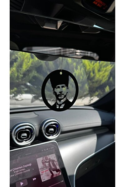 Genel Markalar Araba Süsü Metal Mustafa Kemal Atatürk Dikiz Aynası Süsü