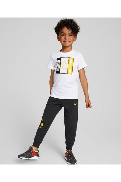 Puma Smiley World Graphic Tee - White