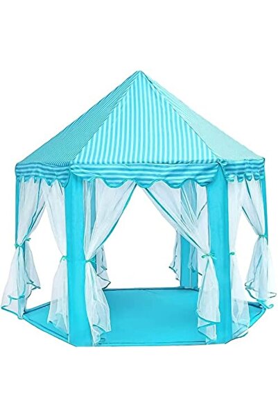 Türkiye Kids Prince Princess Castle Play Tent (Blue)