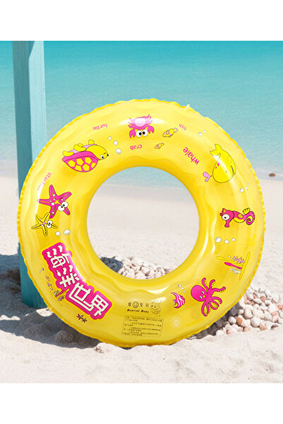 Fab N Funky طوق سباحة للأطفال، بتصميم حيوانات بحرية، ملحق حمام سباحة ممتع، 3 ...