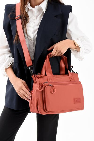 571 Collections Çanta Ultra Light Stylish and Waterproof Medium Size Shoulder, Handbag Tile Model: (571-13-9L)