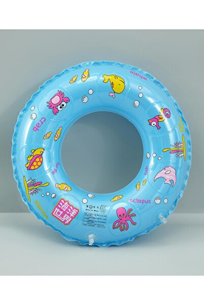 Fab N Funky طوق سباحة للأطفال، بتصميم حيوانات بحرية، ملحق حمام سباحة ممتع، 3 ...