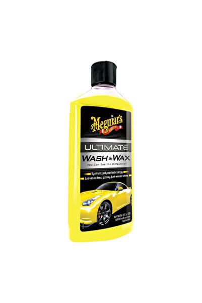 Meguiars غسيل السيارات وتلميعها بتقنية البوليمر الصناعي النهائي 473 مل