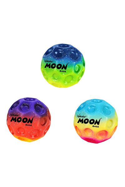 Waboba Lightweight Durable Gradient Moon Bouncing Balls 2.48inch