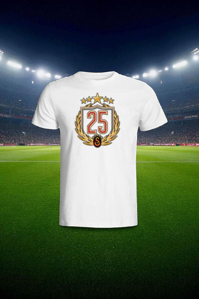 niceworkbynicehands FUTBOL SEVENLERE ÖZEL GALATASARAY TASARIM UNISEX T-SHIRT TİŞÖRT