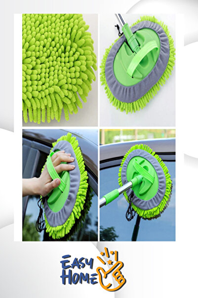 EasyHome Mikrofiber Oto, Araba Yıkama Mopu / Fırçası