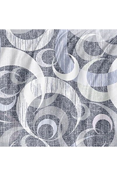 Favourite Vivert Grey Multicolor Print Comforter Set King, Double 6 Piece Set