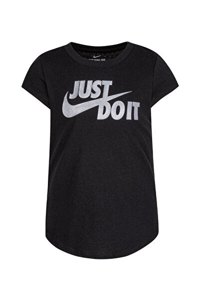 Nike تيشيرت "Just Do It" بشعار سووش - أسود