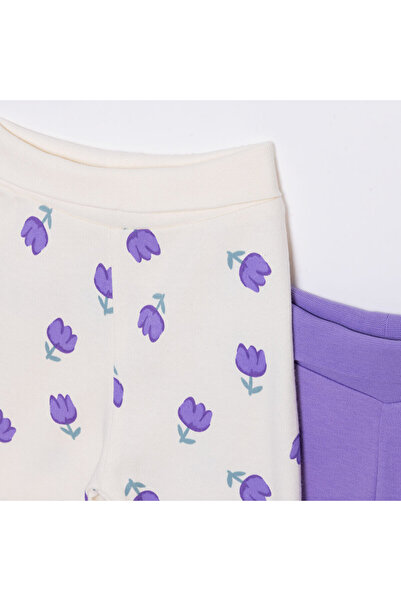 ebebek Hello Baby HelloBaby Kız Bebek Yenidoğan 2li Patikli Alt