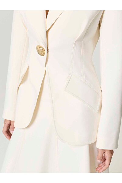 Nocturne Padded Jacket with Gold Accessories