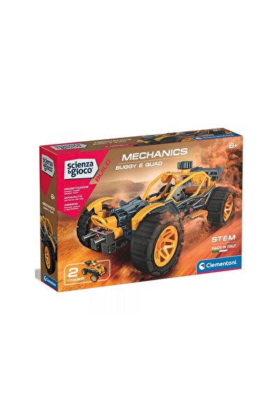 CLEMENTONI Set de constructie, Clementoni, Science & Play: Set Buggy si Quad, Multicolor