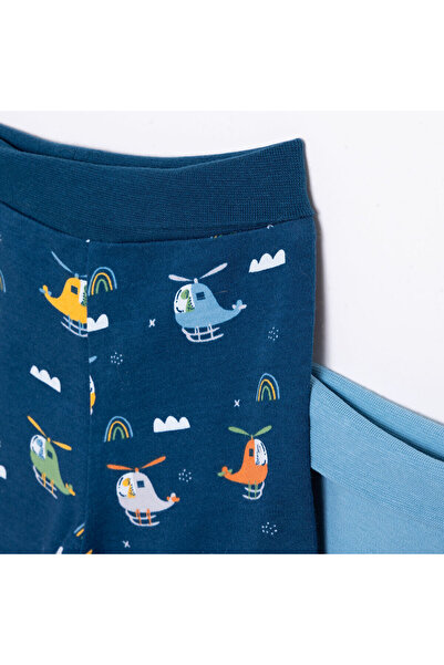 ebebek Hello Baby HelloBaby Erkek Bebek Yenidoğan 2li Patikli Alt