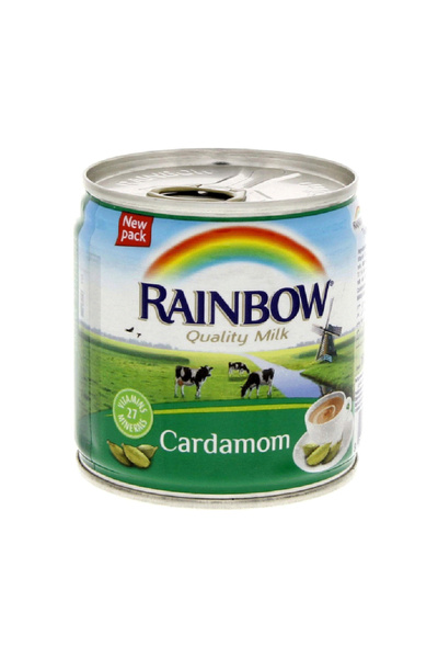 Rainbow Evaporated Milk with Cardamom, 160ml