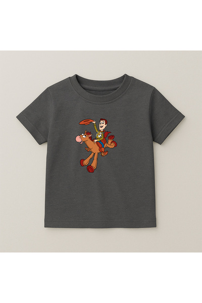 SVART WEAR Tricou pentru copii și adolescenți Toy Story, cu gât crewneck, 100...