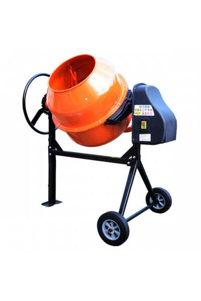 Zep Concrete Mixer 200L Minsk Electro PCM700, 850W, 220V, Belt Transmission