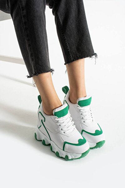 Elvis kadın yüksek topuklu spor ayakkabı yükseklik [10] cm