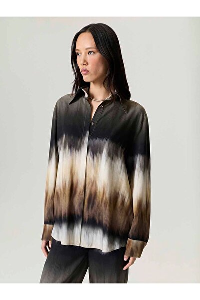 Nocturne Batik Patterned Shirt