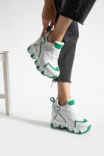 Elvis kadın yüksek topuklu spor ayakkabı yükseklik [10] cm