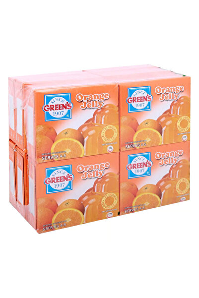 Green's مسحوق الجيلاتين البرتقالي، 80 غرام