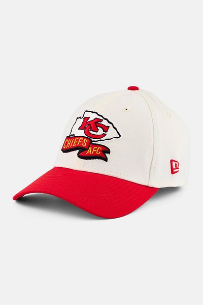 NEW ERA Men Kansas City Chiefs 22 NFL Embroidered Logo Cap, Off White