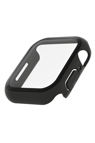 Belkin ScreenForce TemperedCurve Protective Case and Bumper for Apple Watch 4-9/SE, 40/41mm, Transpa
