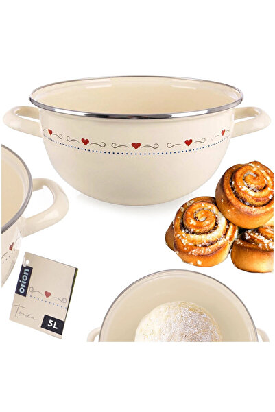 Orion Enamel Bowl 5 Liters, 33 cm